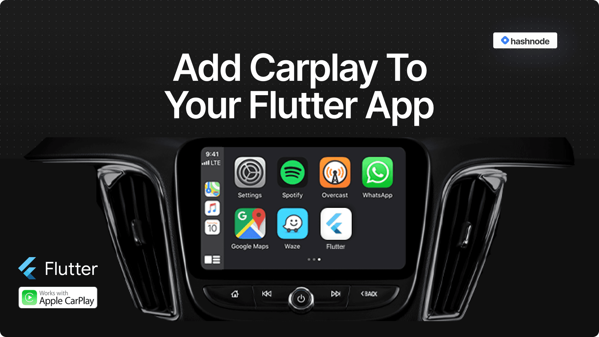 Add CarPlay to your Flutter App 🚗